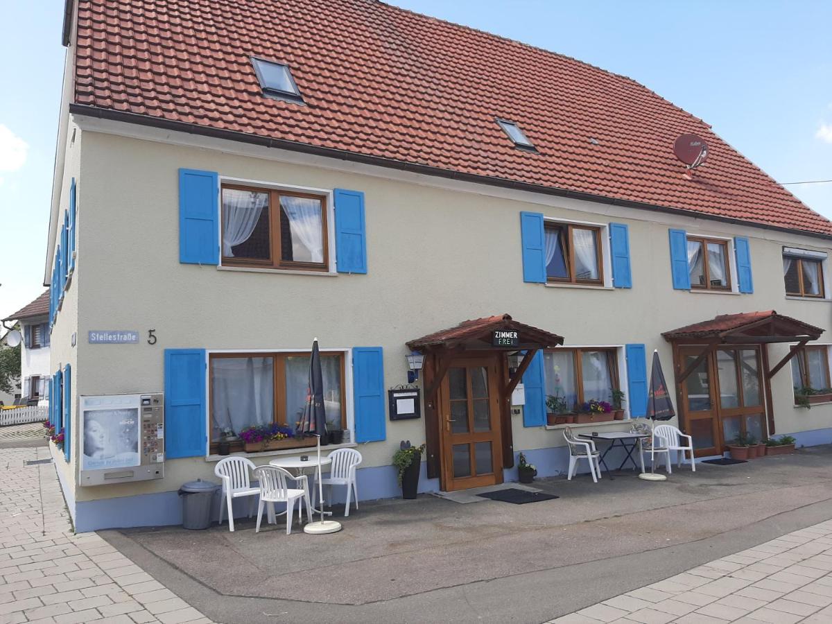 Gaestehaus Pension Waldhorn Weilen unter den Rinnen Exterior photo
