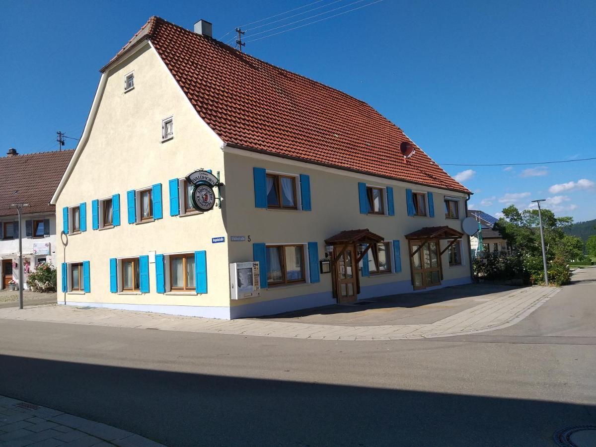 Gaestehaus Pension Waldhorn Weilen unter den Rinnen Exterior photo