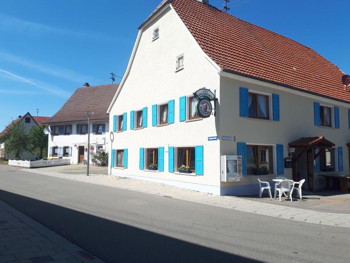 Gaestehaus Pension Waldhorn Weilen unter den Rinnen Exterior photo