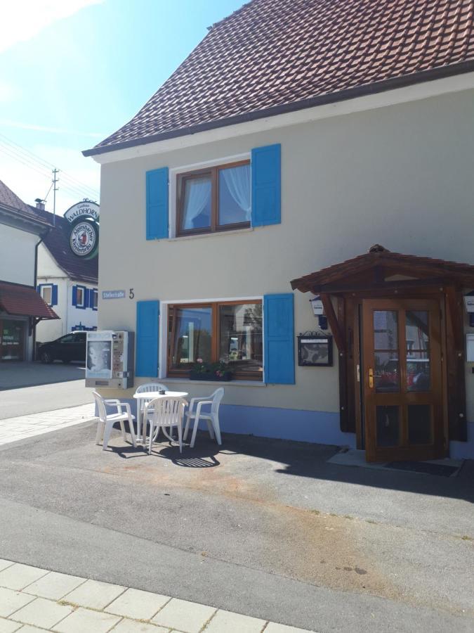 Gaestehaus Pension Waldhorn Weilen unter den Rinnen Exterior photo